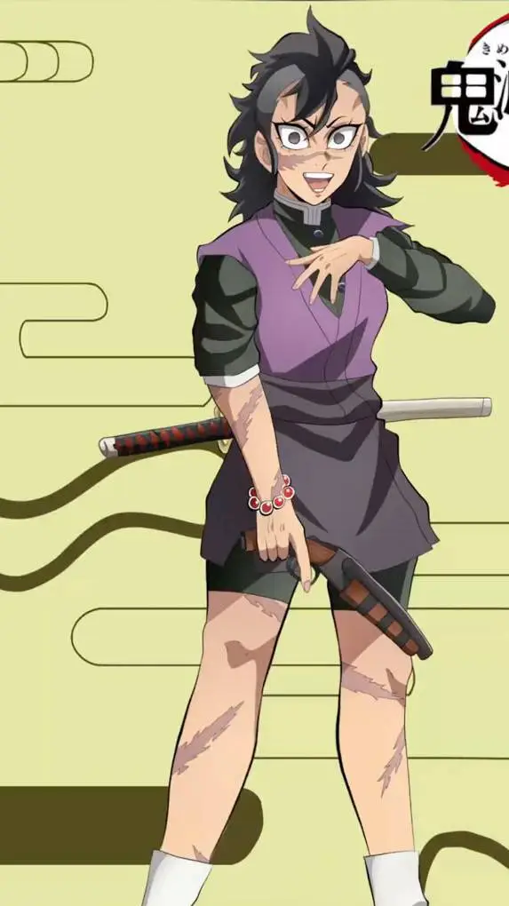 ai character: Ganaya shinazugawa background