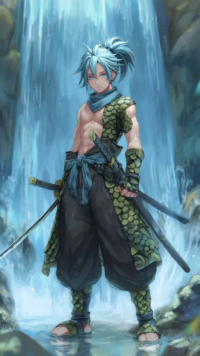 ai character: Kaito Yoshimizu background