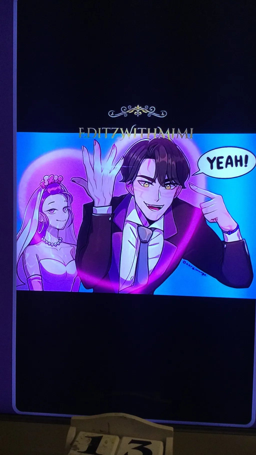 ai character: RUJINU MARRIED VER background