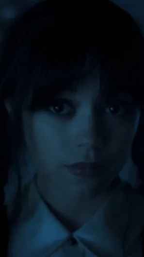 ai character: Wednesday Addams  background