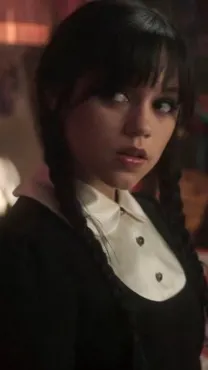 ai character: Wednesday Addams  background