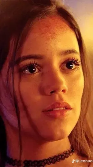 ai character: Jenna Ortega  background