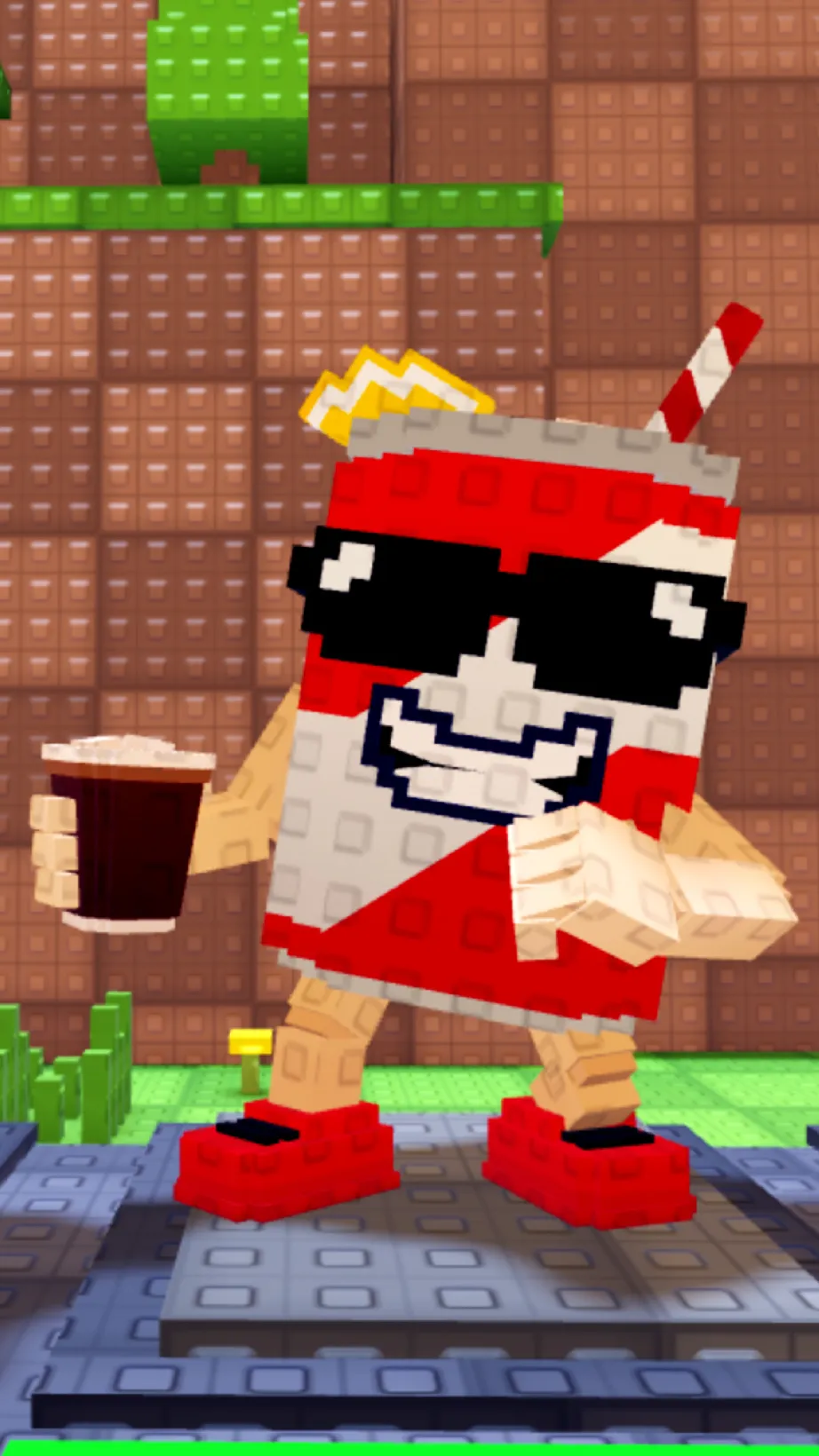 ai character: Sigma Soda background