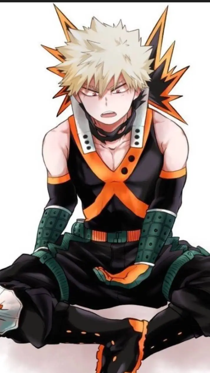 ai character: bakugo ✨ magique ✨ background