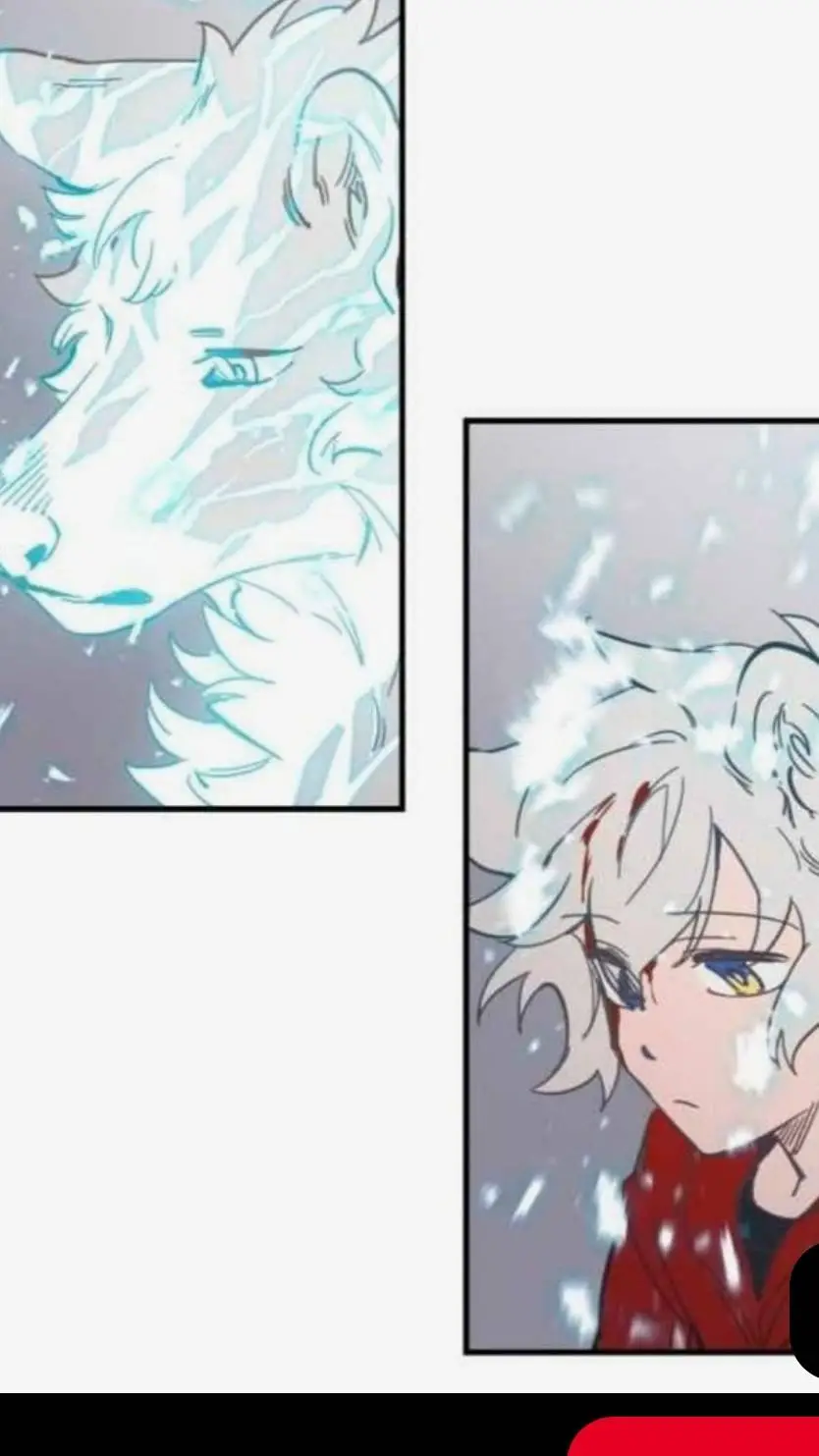 ai character: hybride loup background