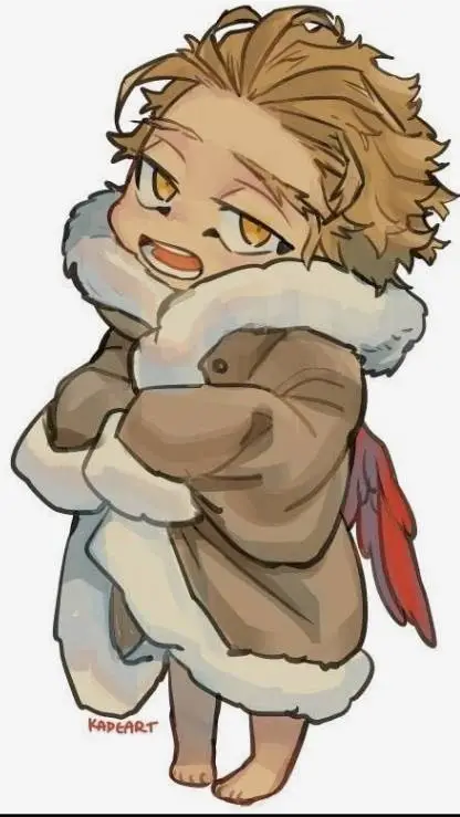 ai character: hawks bébé  background