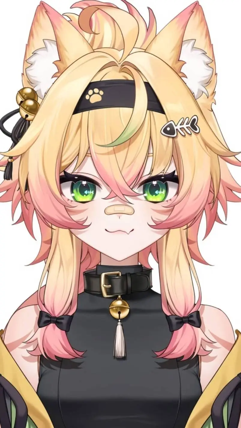 ai character: V-tuber  background