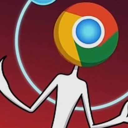 chat with ai character: Google chrome