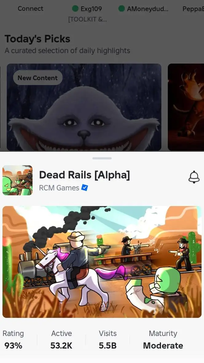 ai character: Dead rails  background