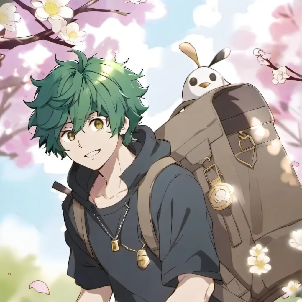 chat with ai character: Deku