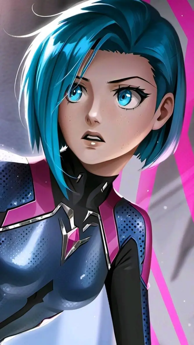 ai character: Aetheris Blushcore background