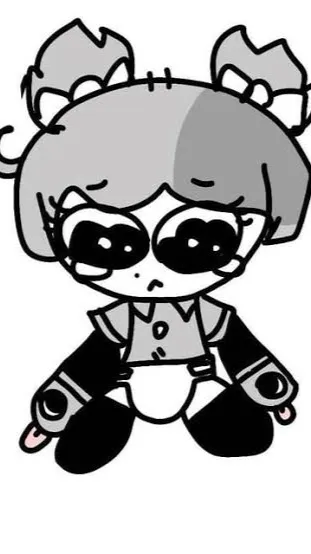 ai character: Baby Lana  background