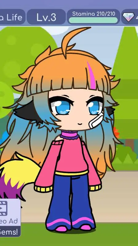 ai character: Coco's world sorry background