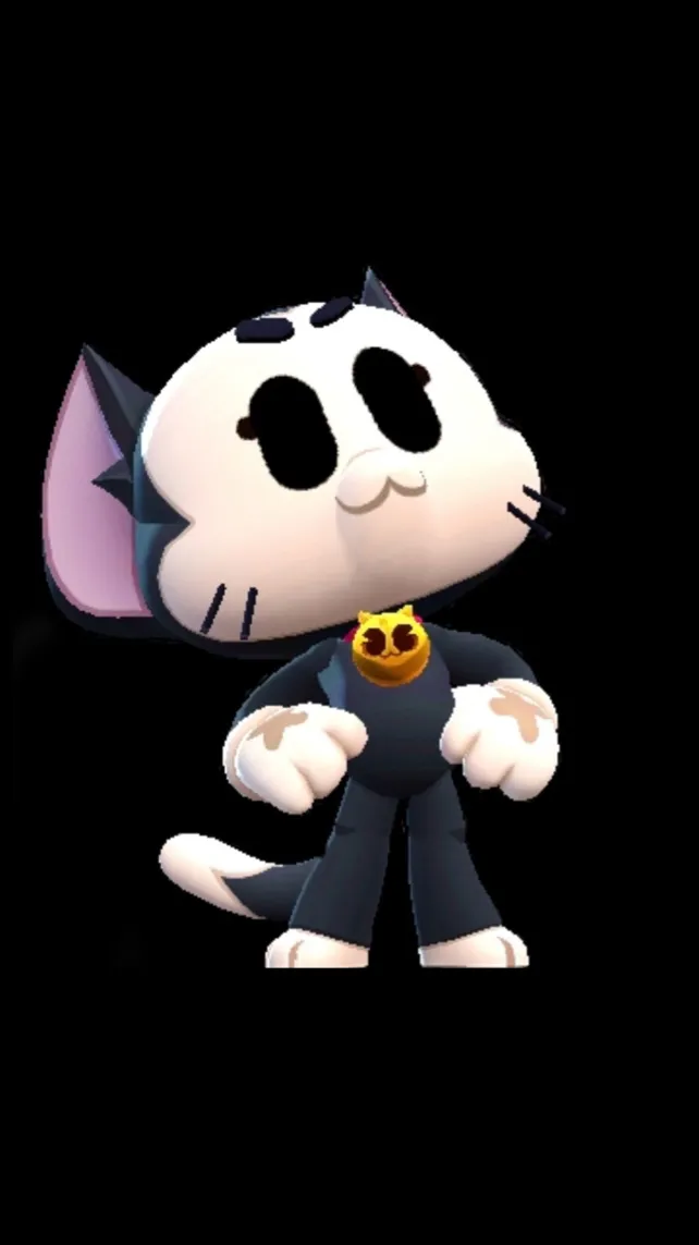 ai character: Kit brawl stars background