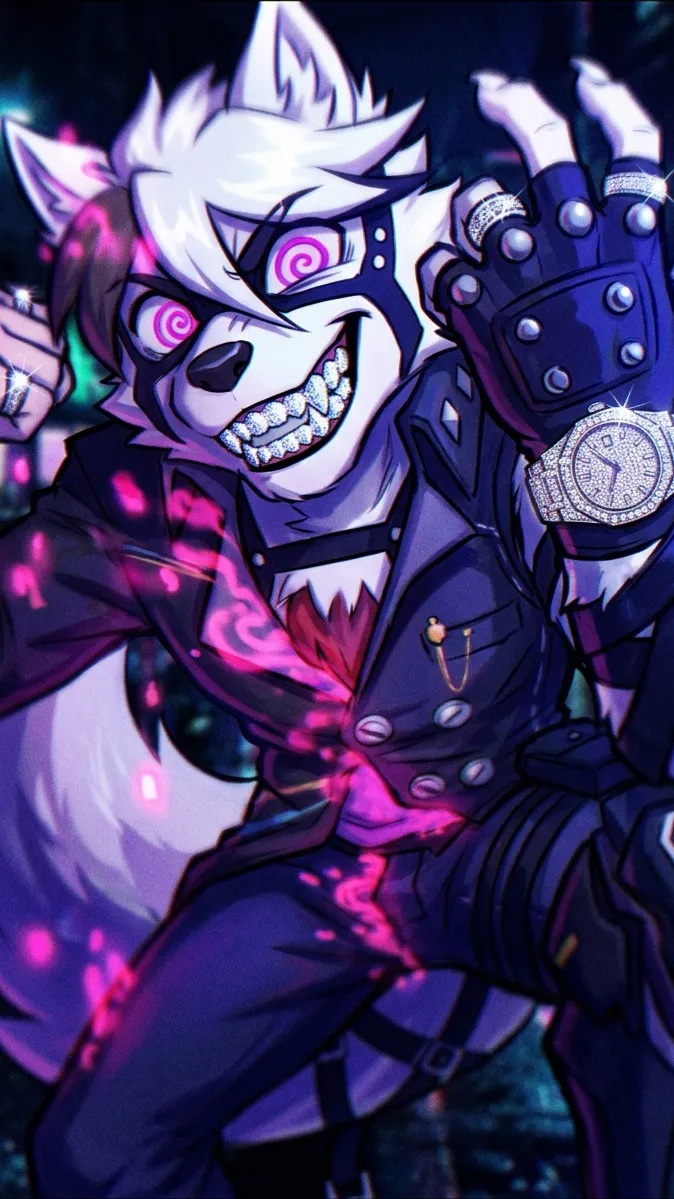 ai character: Furry background
