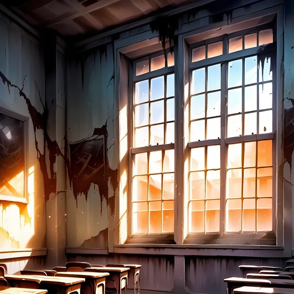 chat with ai character: Abandoned School