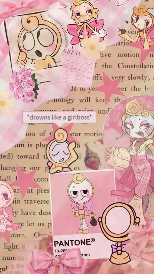 ai character: Glisten ₊⊹🪞 background