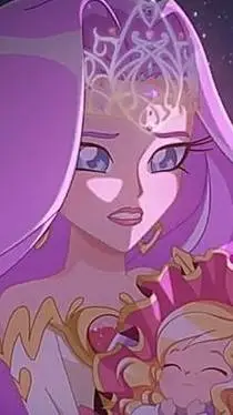 ai character: Queen elera background