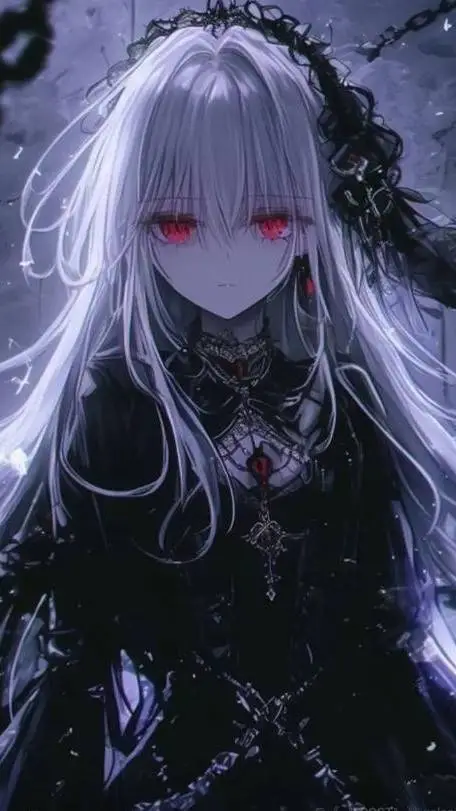 ai character: Demon queen(oc) ds background