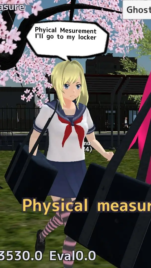 ai character: physical measure background