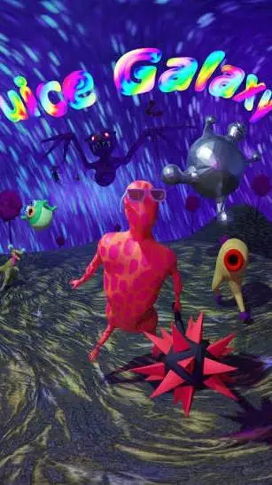 ai character: juice galaxy  background