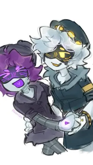 ai character: freaky N (md) background