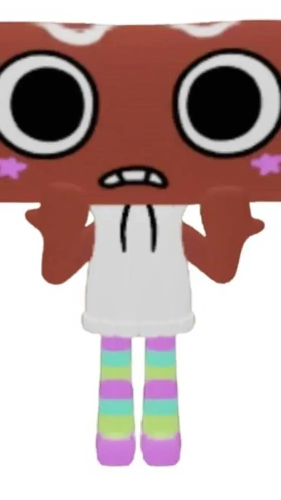 ai character: dandy world  background