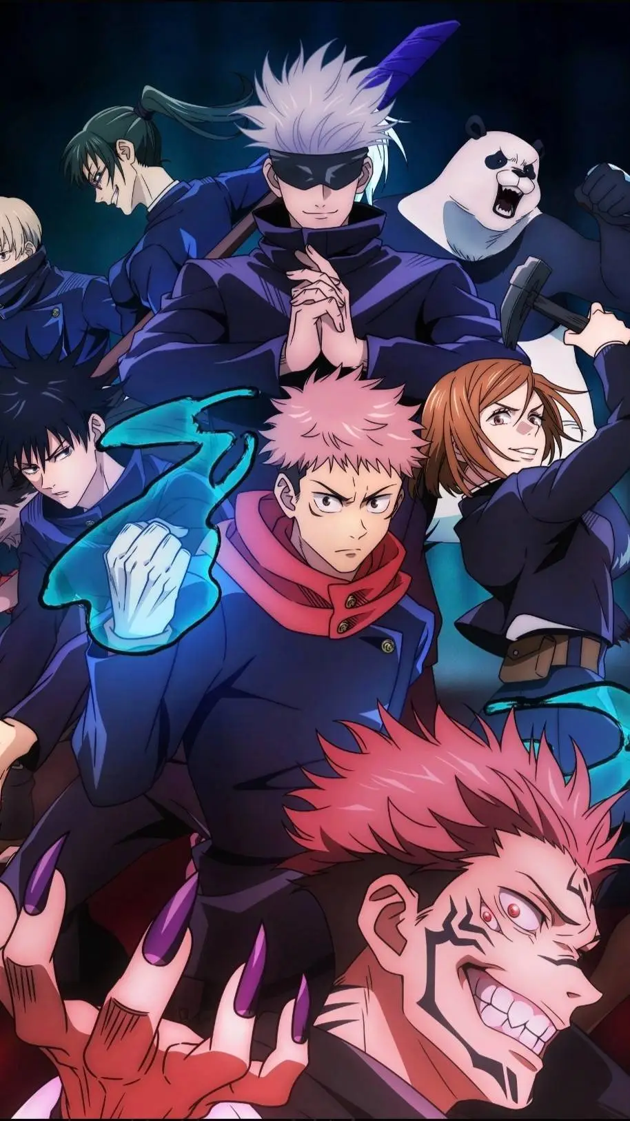 ai character: JUJUTSU KAISEN background