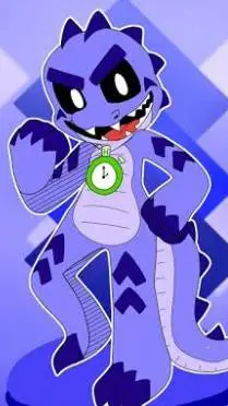 ai character: coco crocodile  background