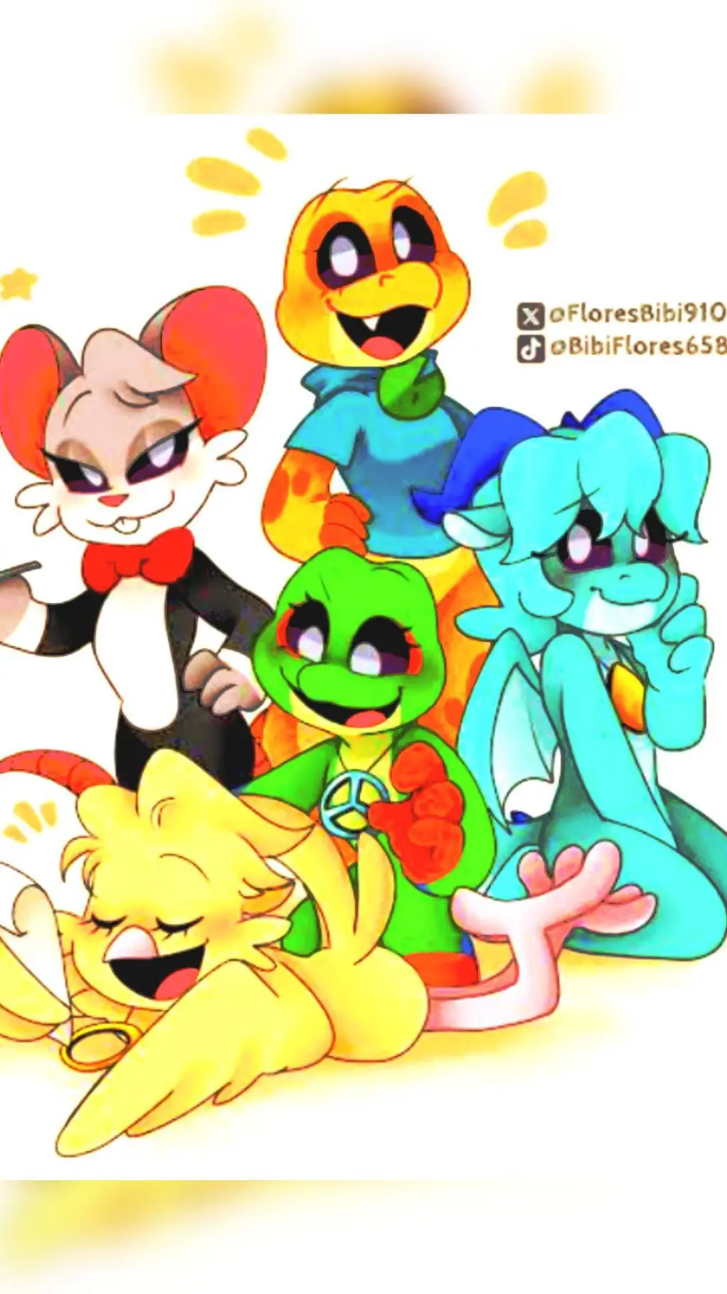ai character: daydream critters  background