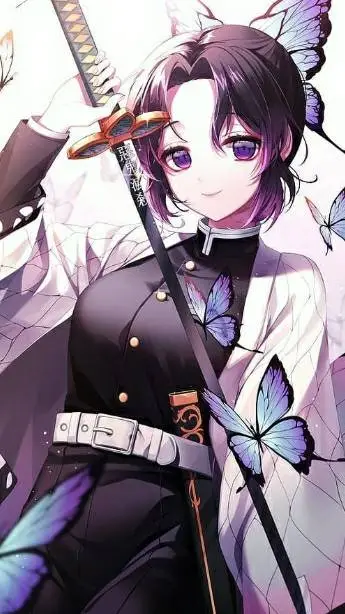 ai character: shinobu kocho background
