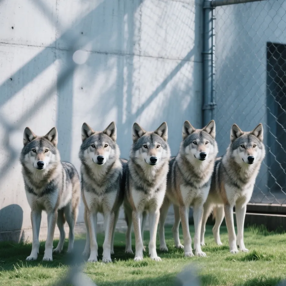 chat with ai character: a wolf