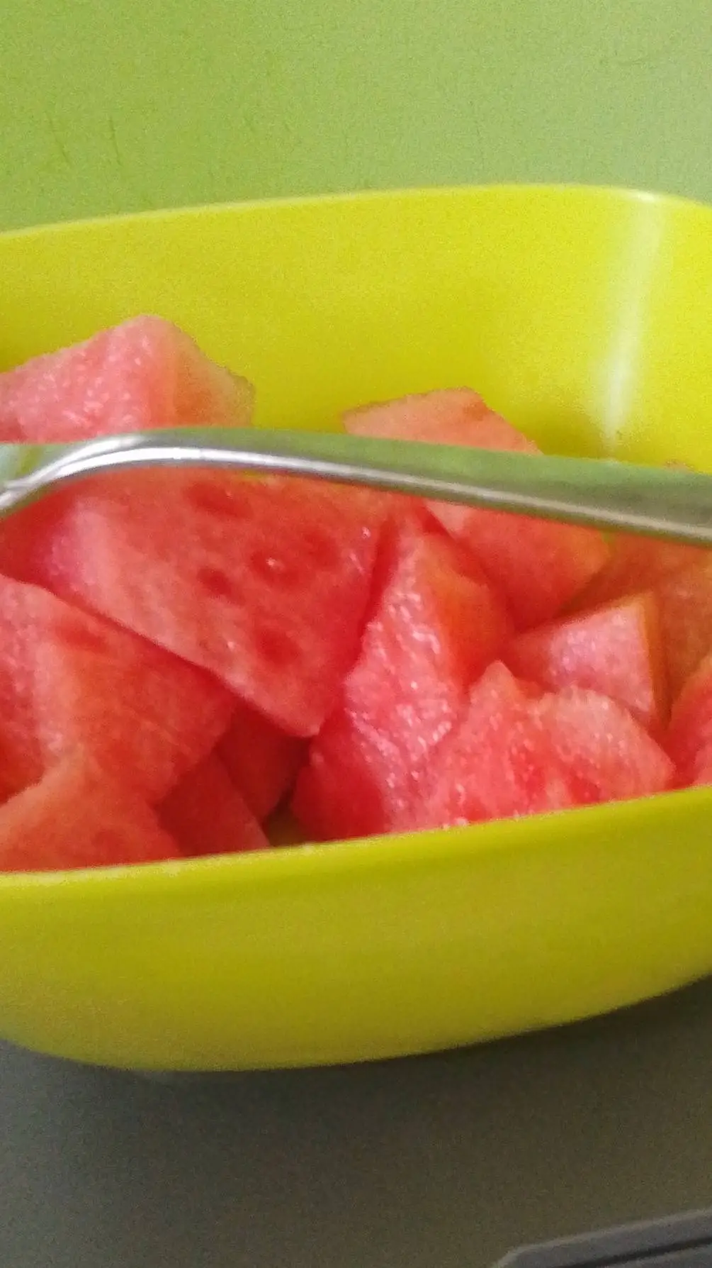 ai character: water mellon background