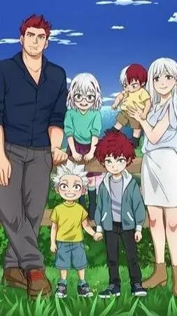 ai character: Todo fam reunion  background