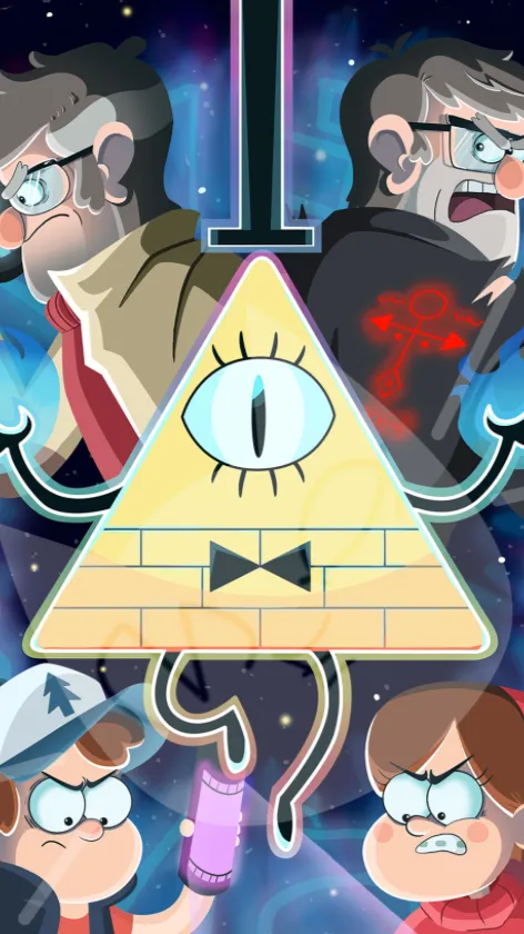 ai character: Gravityfalls  background