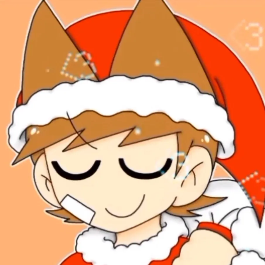chat with ai character: Eddsworld christma