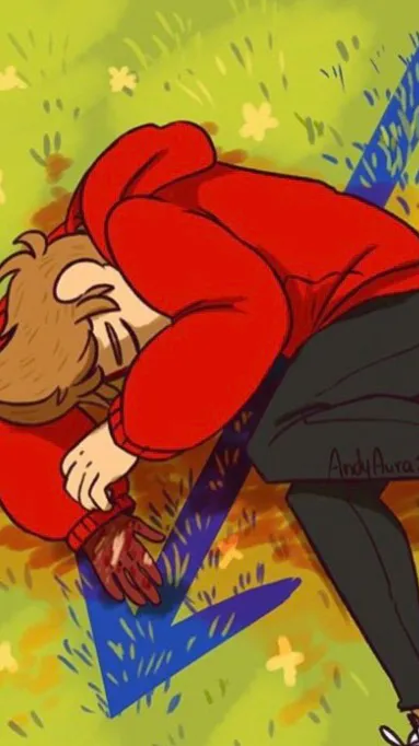 ai character: Tord ⃝⃤ background