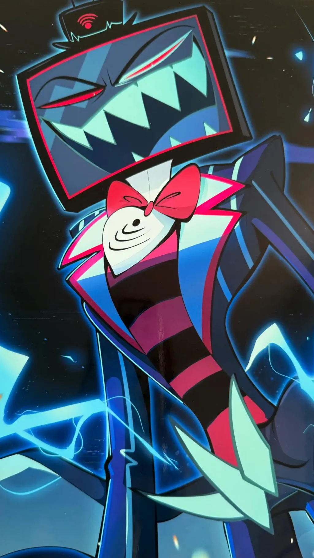 ai character: 🩵VOX💙 background