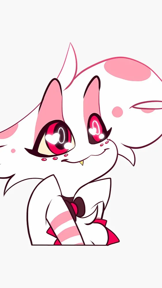 ai character: 🩷Angeldust🤍 background