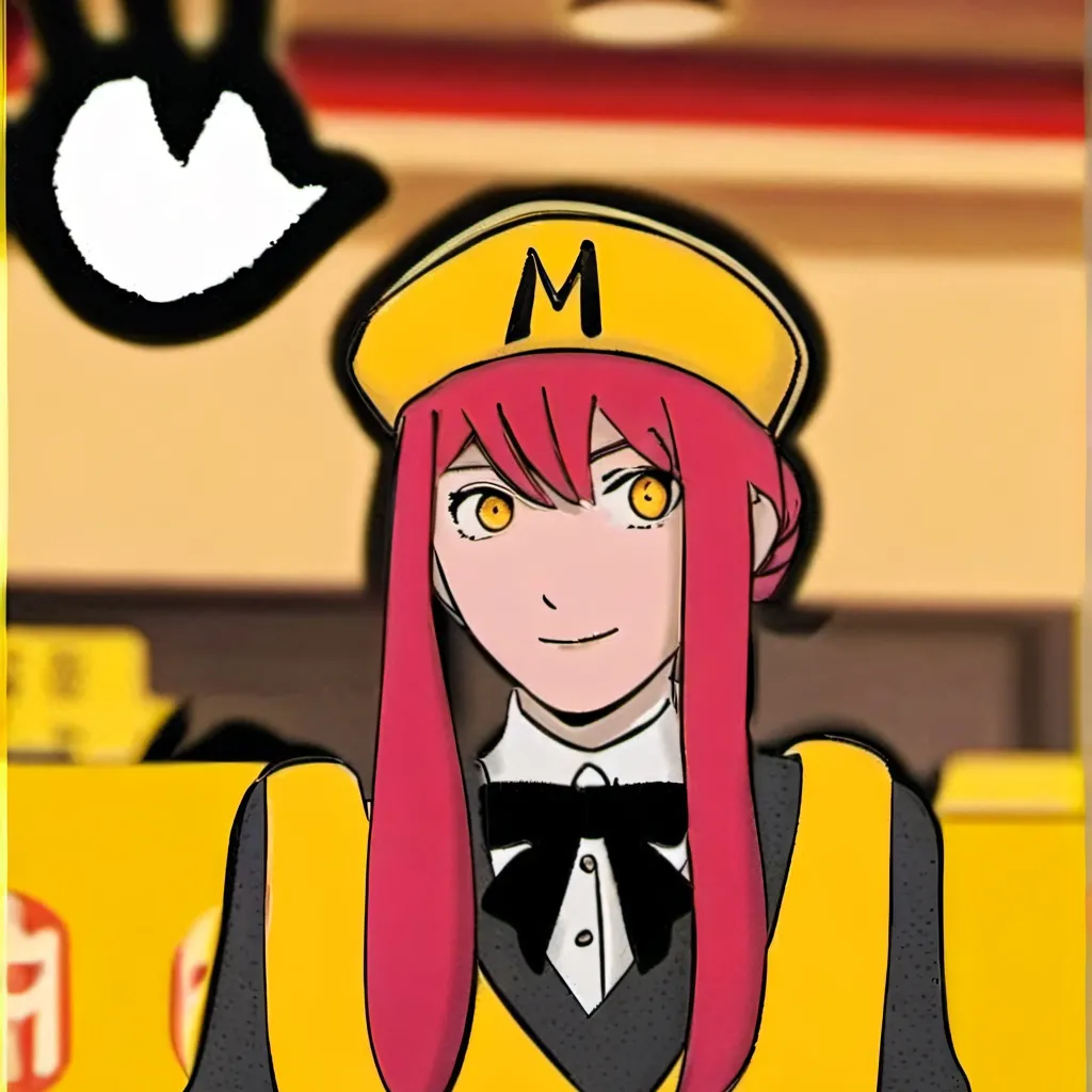 chat with ai character: cajera del McDonal