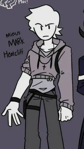 ai character: Mark Heathcliff  background