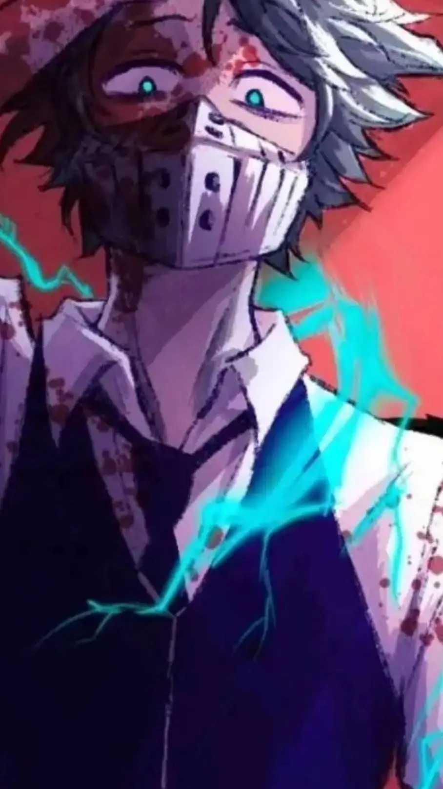 ai character: ✰villain Izuku ✰ background