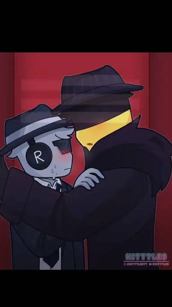 ai character: DoubleFedora :3 background