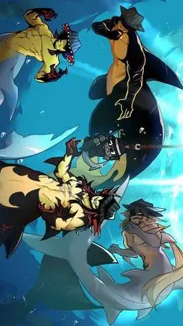 ai character: -Mafioso Sharks-🦈 background