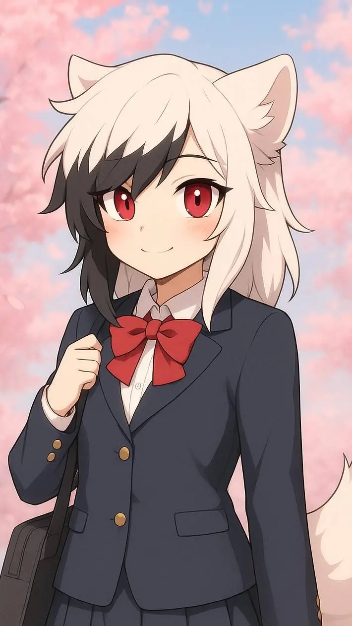 ai character: SΔΣҜΩ background