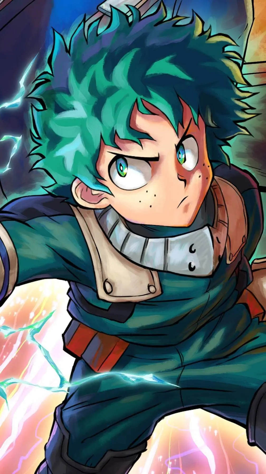 ai character: MHA ARGUMENT/DEKU? background