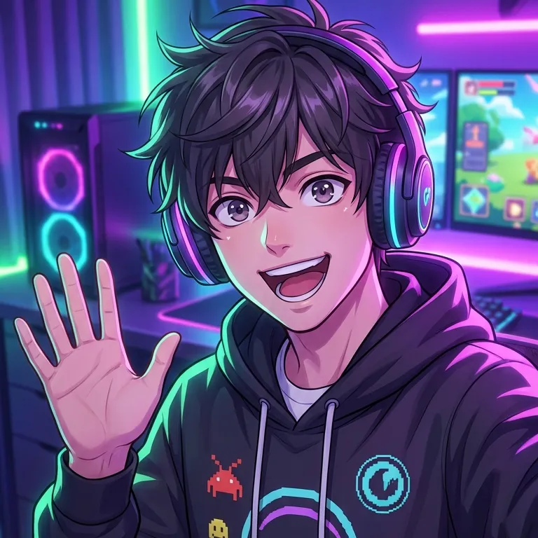 chat with ai character: black cat