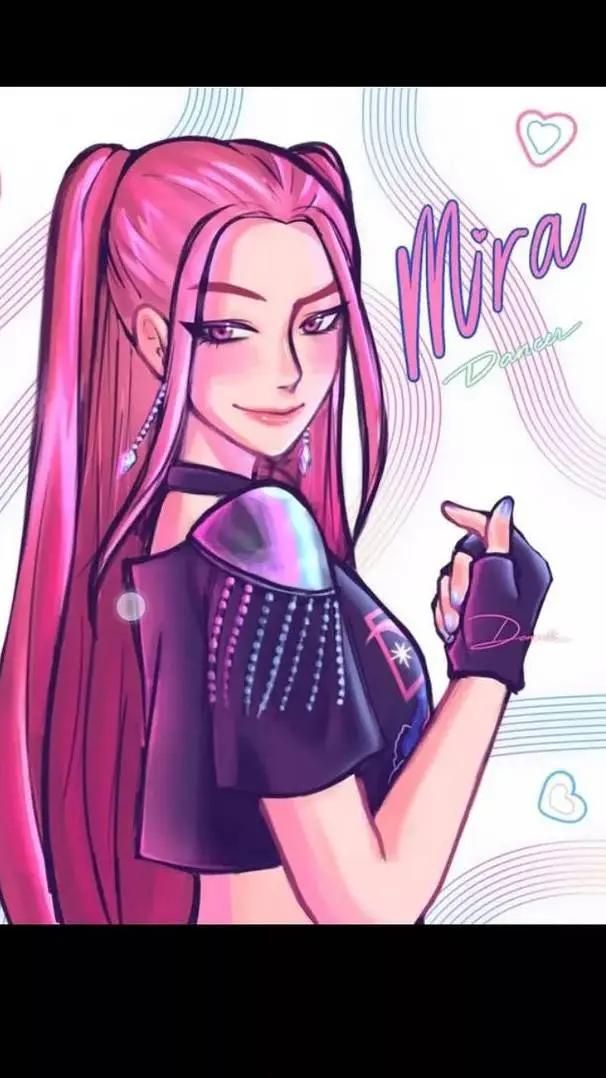 ai character: Miranda  background