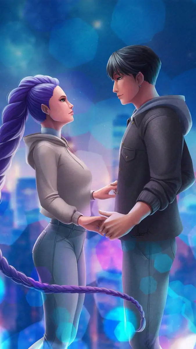 ai character: rumijinu  background