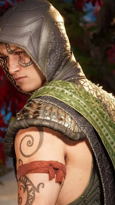 ai character: reptile background